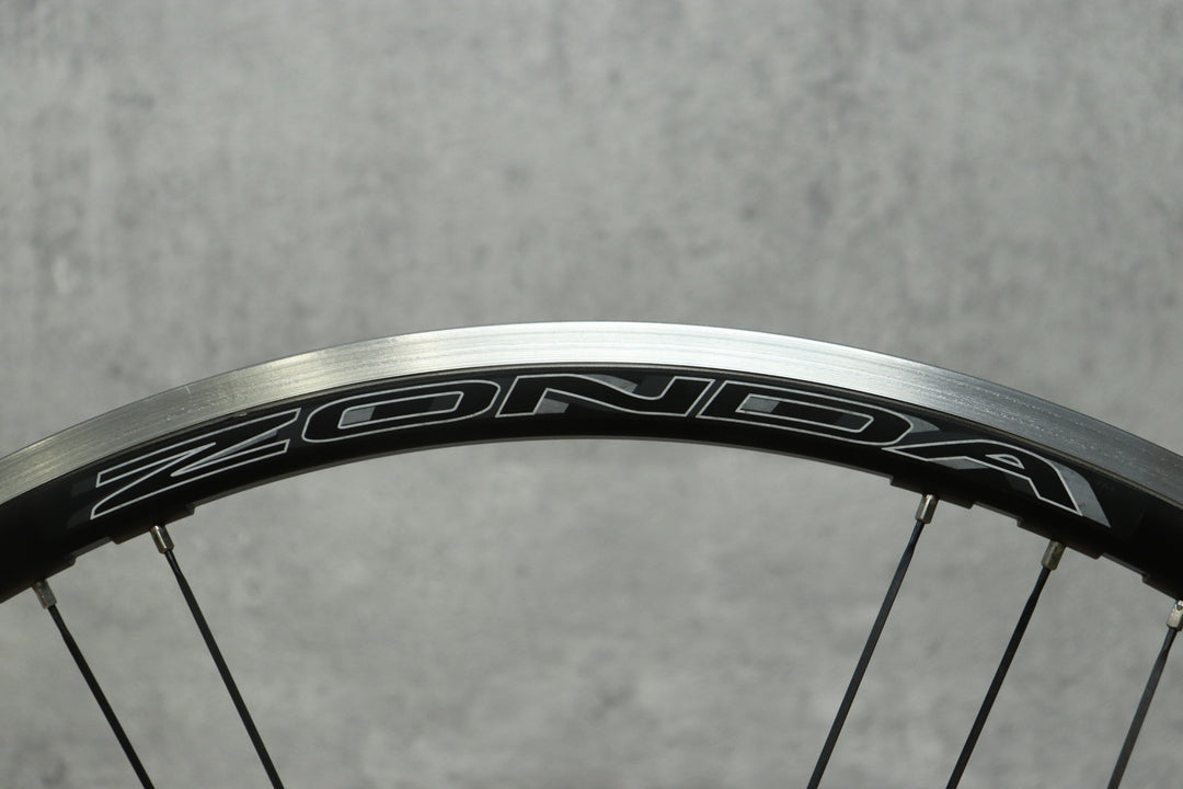 カンパニョーロ CAMPAGNOLO ゾンダ ZONDA アルミ クリンチャー ホイールセット シマノ11/12S 【さいたま浦和店】