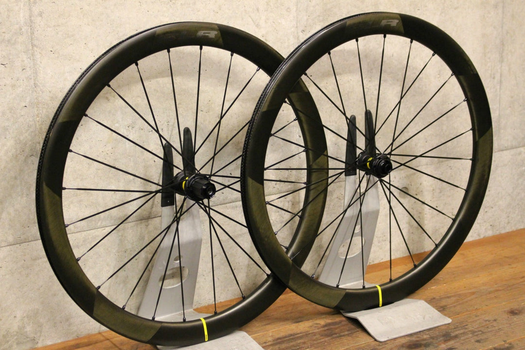 マヴィック MAVIC コスミック COSMIC SLR45 DISC カーボン チューブレス ホイールセット シマノ 11/12S ワイド 19C【福岡店】