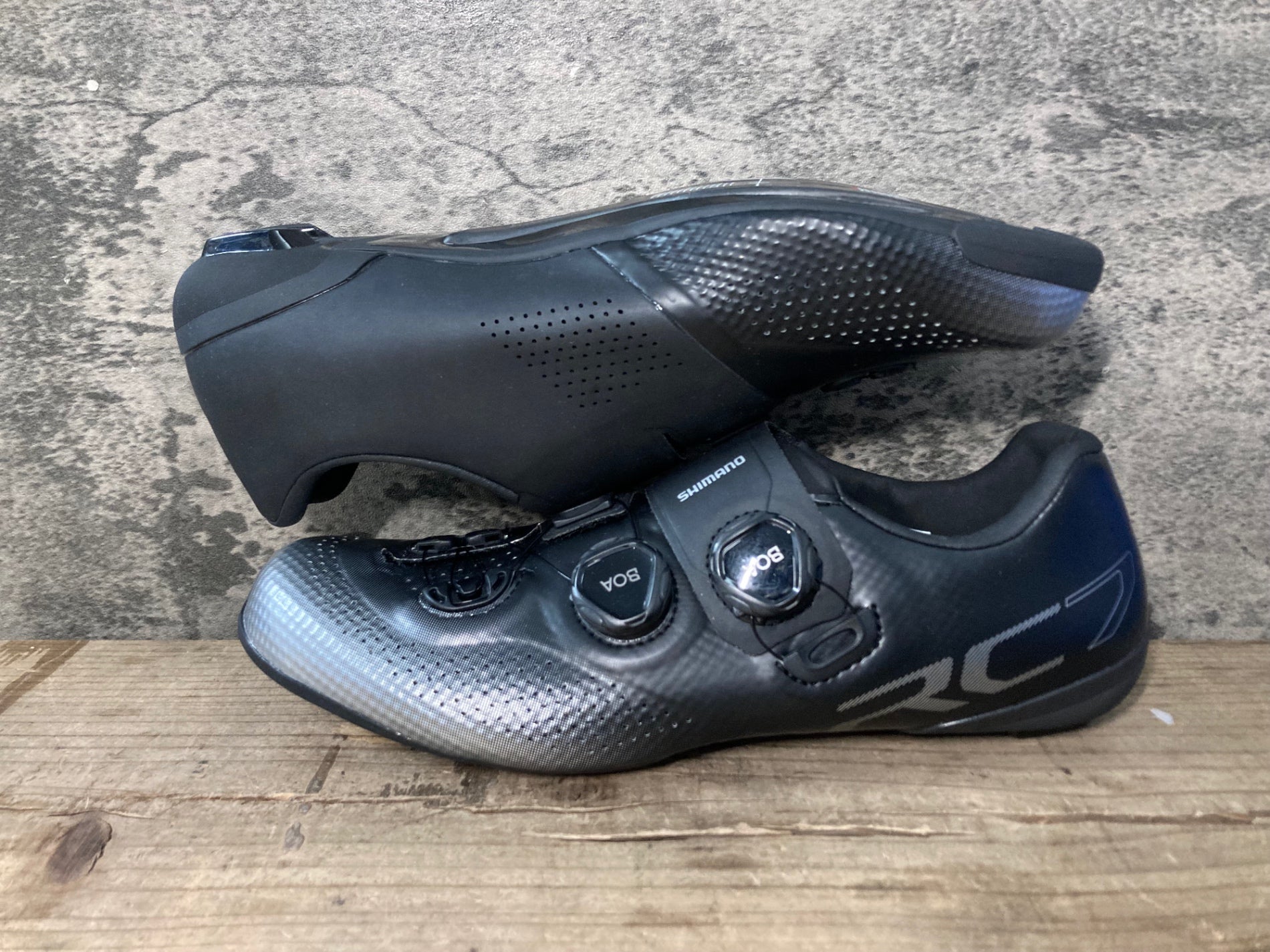 JY067 シマノ SHIMANO RC7 SH-RC702M L01 ビンディングシューズ EU43