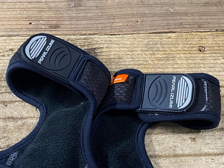 KG612 パールイズミ PEARL iZUMi トゥーカバー 裏起毛 黒 L ※擦れ,小穴