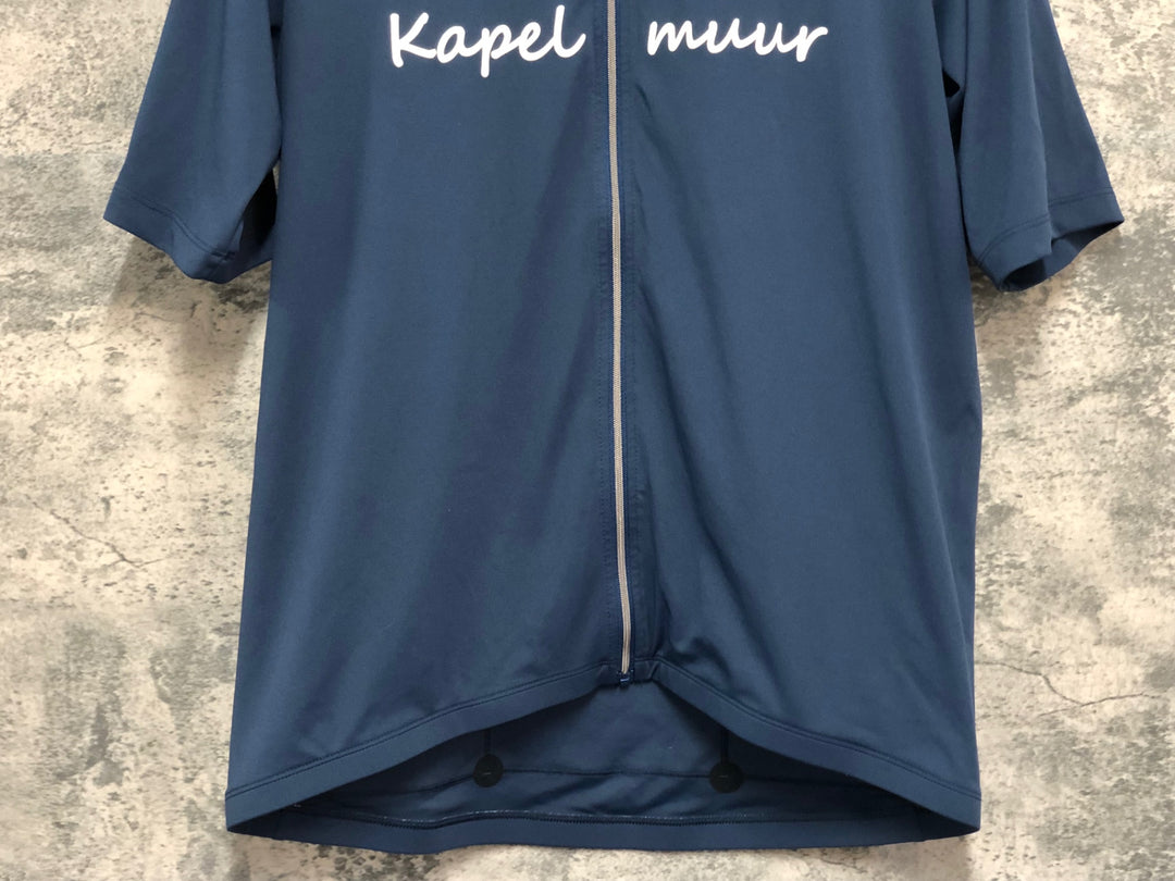 KE431 カペルミュール KAPELMUUR 半袖 サイクルジャージ 紺 L