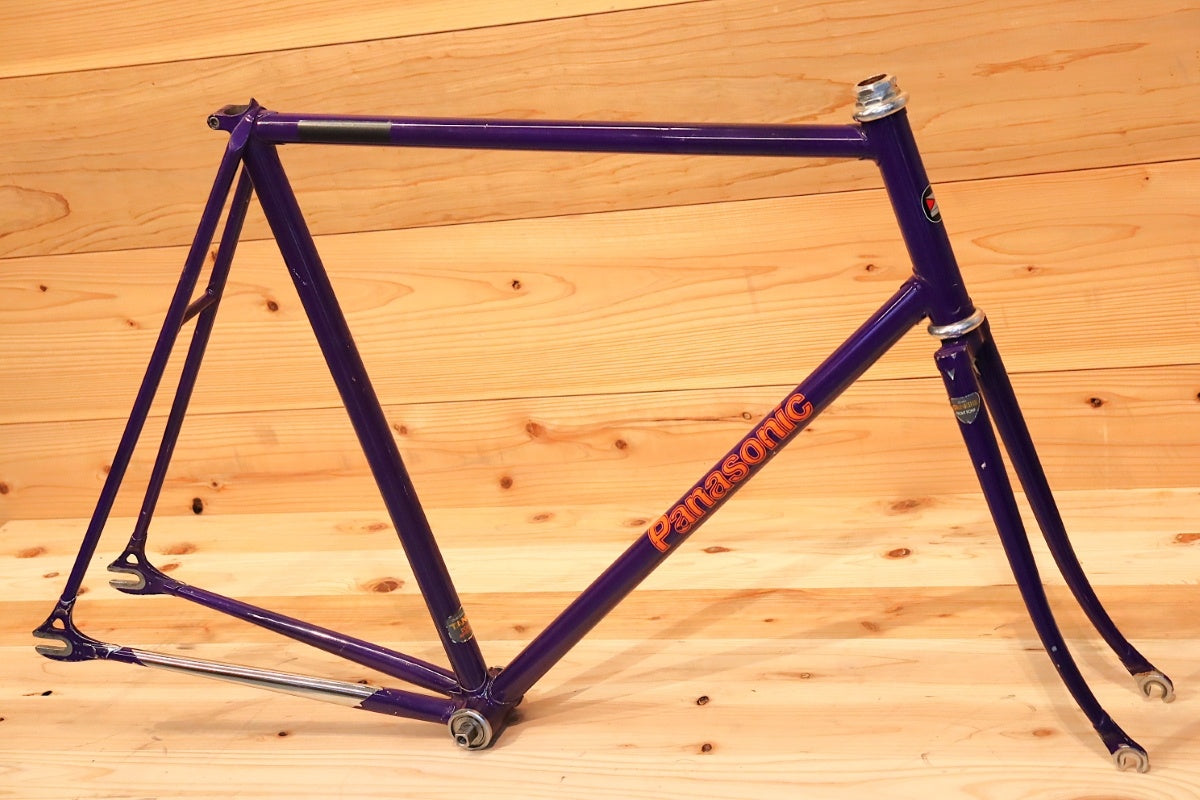 Panasonic NJS クロモリフレーム パナソニック PANASONIC NJS クロモリ ピストバイク トラックレーサー