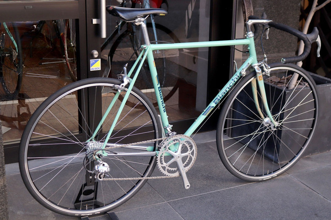 ビアンキ Bianchi レパルトコルセ X4 TSX Reparto Corse 1990頃 カンパニョーロ レコード 8S ヴィンテージ スチール ロードバイク 【南麻布店】