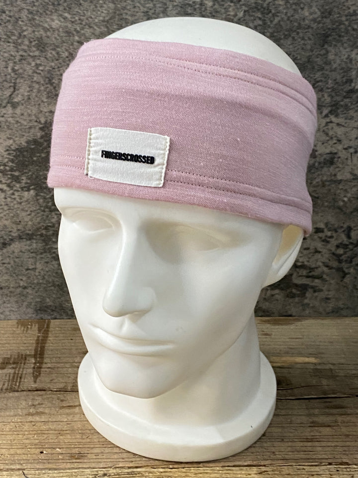 JV785 FINGERSCROSSED ヘッドバンド ピンク