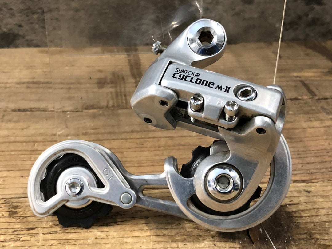 KM559 サンツアー SUNTOUR CYCLONE M-II リアディレイラー 5/6/7速ウルトラ6