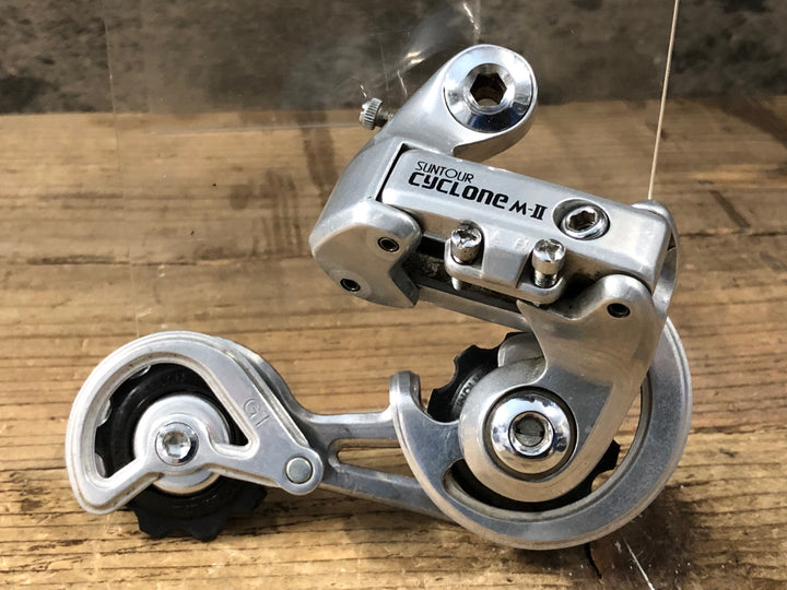 KM559 サンツアー SUNTOUR CYCLONE M-II リアディレイラー 5/6/7速ウルトラ6