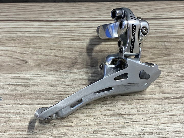 JV567 カンパニョーロ CAMPAGNOLO アテナ ATHENA 11 FD10-AT205 フロントディレイラー 2s バンド式 Φ35