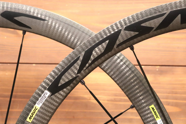 マヴィック MAVIC コスミック カーボン COSMIC CARBONE 40 ELITE アルミ/カーボン クリンチャー ホイールセット シマノ 11/12S ナローリム 13c 【東京南麻布店】