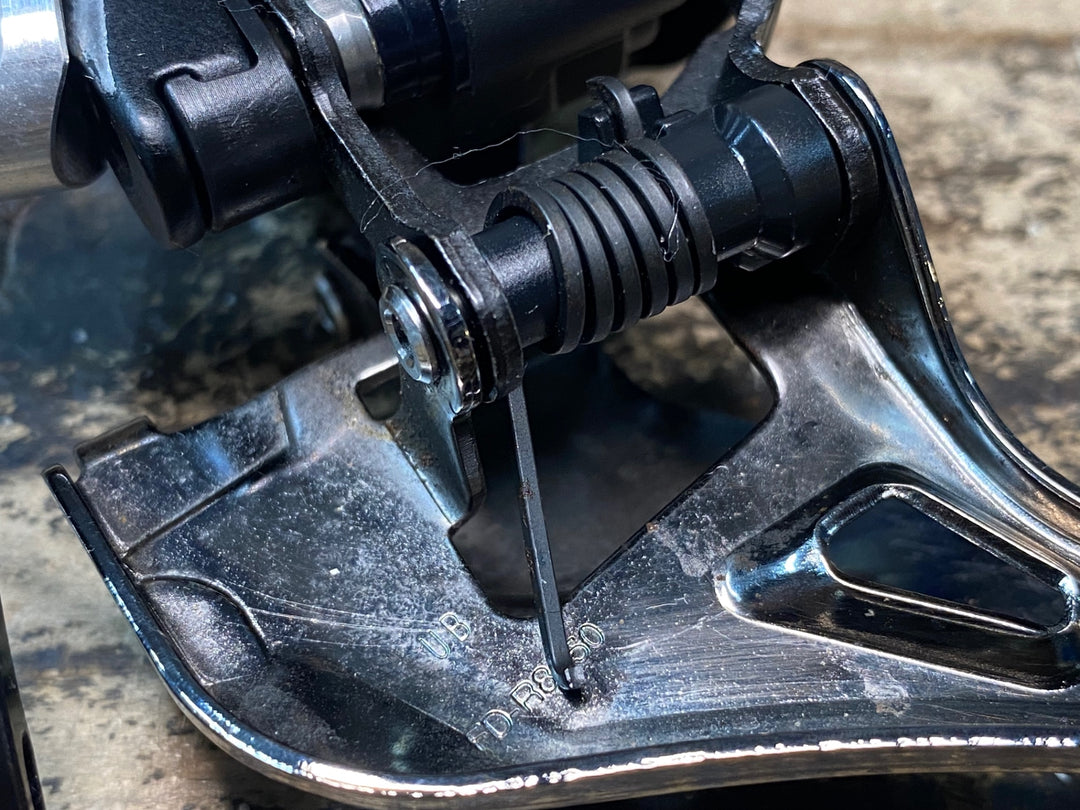 JN445 シマノ SHIMANO アルテグラ ULTEGRA FD-R8150 フロントディレイラー 接続確認済み K-EDGE チェーンキャッチャー付属