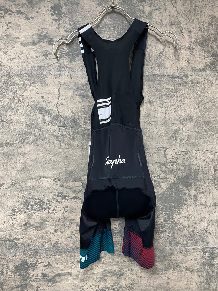 JE139 ラファ Rapha ATHLETES WOMEN'S PRO TEAM BIB SHORTS ビブショーツ ブラック グリーン レッド レディース XXS