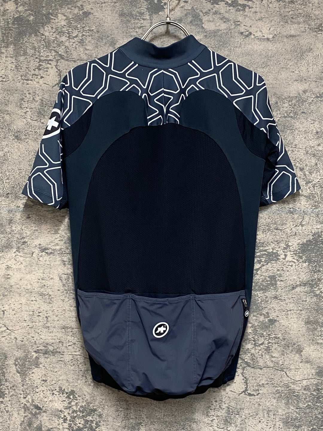 KG039 アソス assos SHORT SLEEVE JERSEY OFF-ROAD XC 半袖 サイクルジャージ 黒 グレー M