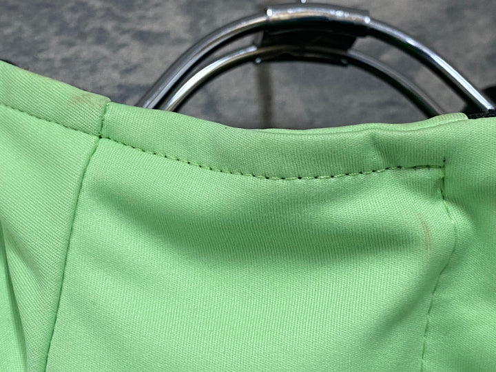 KP590 カステリ CASTELLI ROSSOCORSA 長袖 ダブルレイヤード サイクルジャケット ライトグリーン レディース S 裏起毛 GORE-TEX