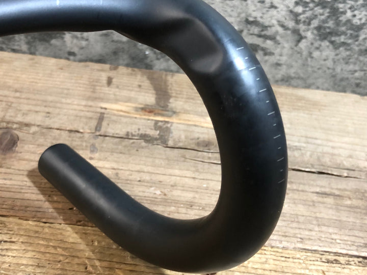KJ884 ボントレガー BONTRAGER アイオロス AEOLUS RSL VR-C 一体型 カーボン ドロップハンドル 400mmエンドC-C ステム80mm OS リコール対応済み
