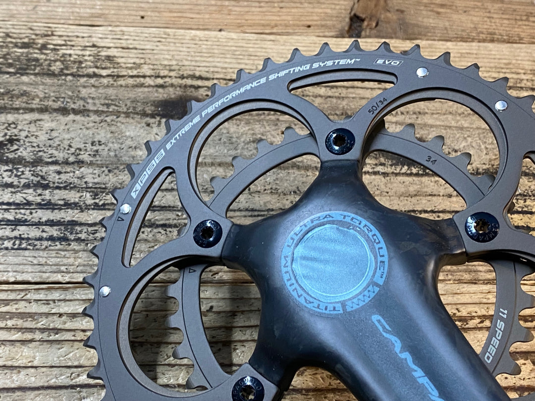 JR756 カンパニョーロ CAMPAGNOLO 80th CT TI Crankset クランクセット 170 34-50