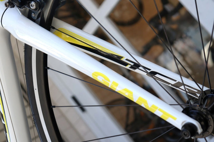 訳アリ ジャイアント GIANT TCR COMPOSITE 3 2014モデル XSサイズ シマノ ティアグラ 4500 MIX 9S カーボン ロードバイク 【横浜店】