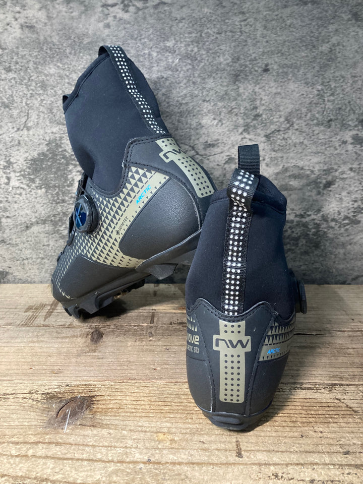 JX887 ノースウェーブ NORTHWAVE CELSIUS XC ARCTIC GTX ビンディングシューズ 黒 EU40