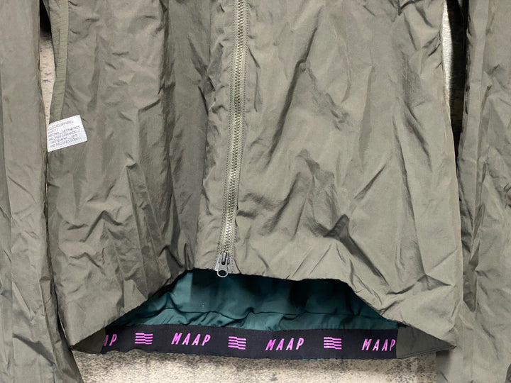 JT167 マープ MAAP Men's Alt Road Thermal Jacket 長袖 サイクルジャケット カーキ XL 裏起毛