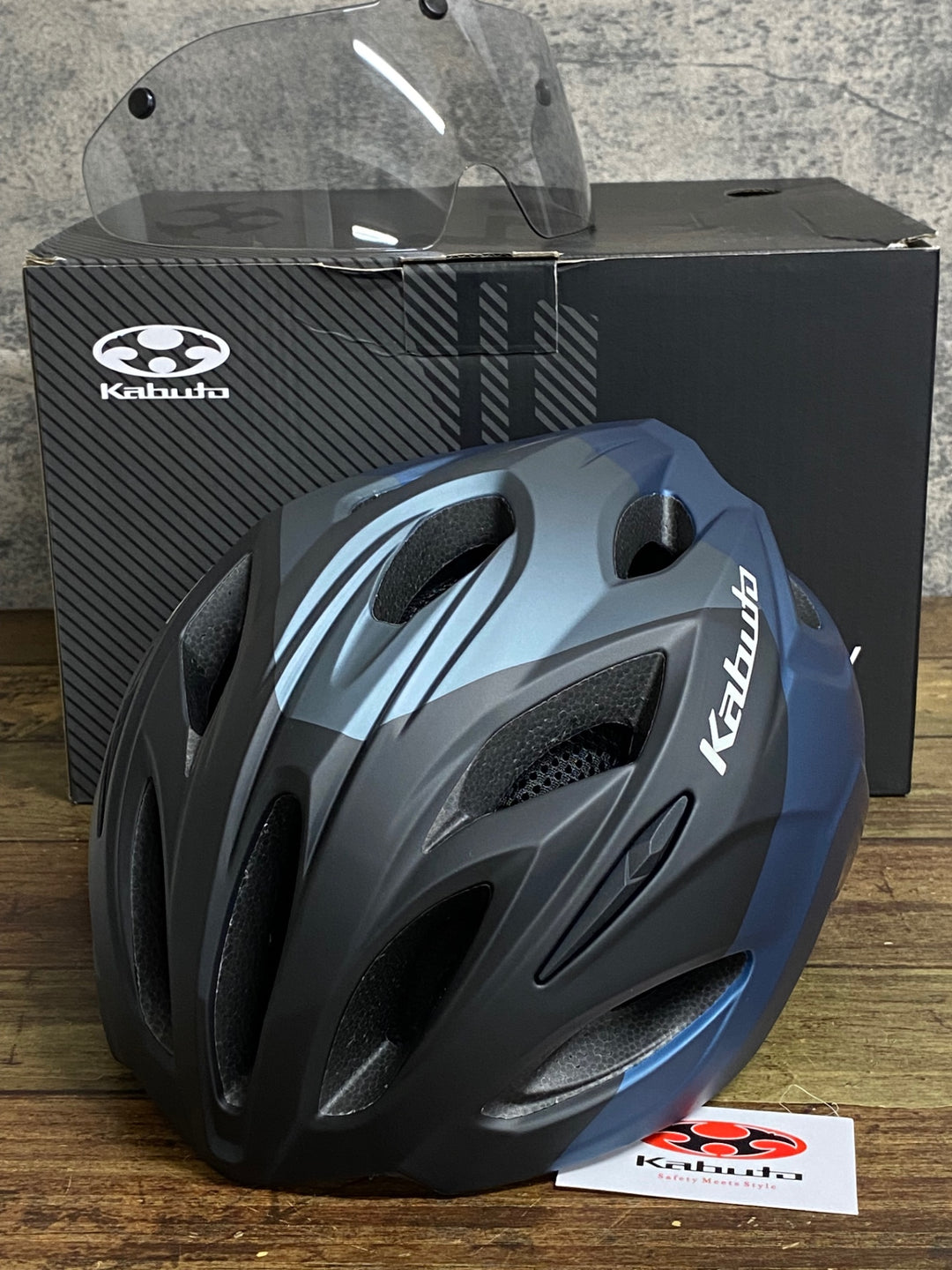 KD290 カブト KABUTO VITT ヘルメット マットネイビー S/M 未使用品 2024年製造