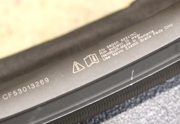 マヴィック MAVIC キシリウム プロ エグザリット KSYRIUM PRO EXALITH アルミ クリンチャー ホイールセット シマノ11S/12S 15C 【立川店】