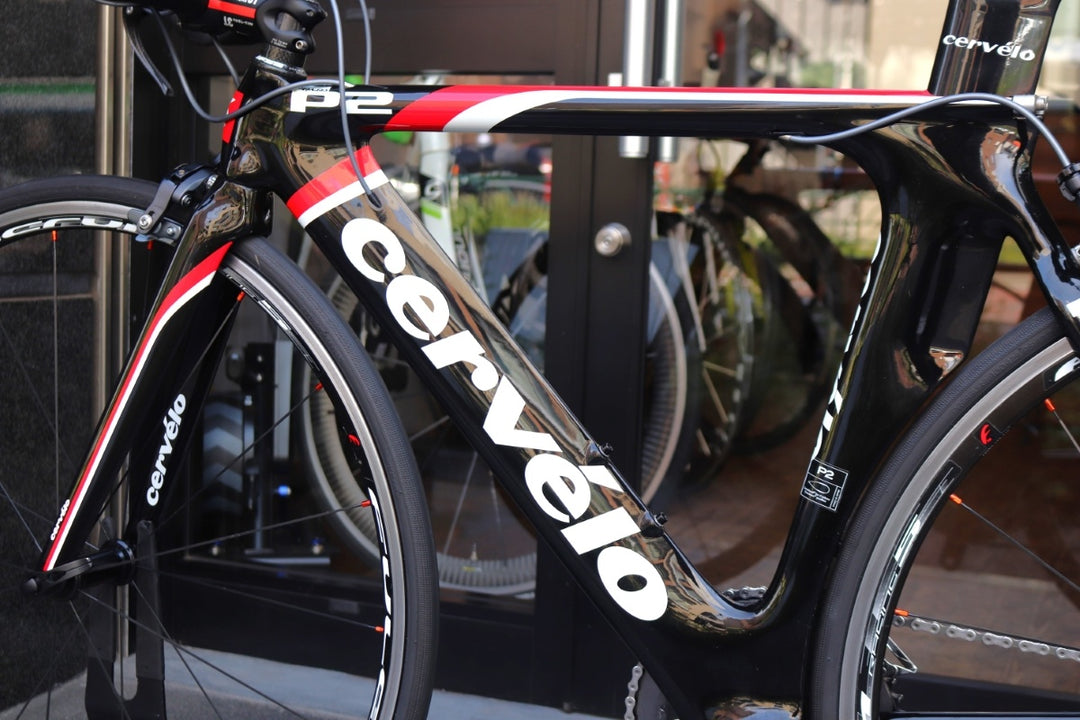 サーヴェロ CERVELO P2 2012モデル 51サイズ シマノ アルテグラ 6700 10S カーボン トライアスロン TTバイク 【東京南麻布店】