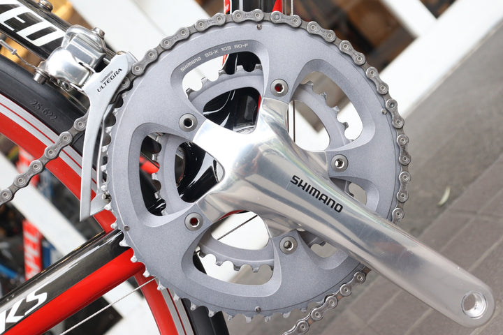 初代！ スペシャライズド SPECIALIZED S-WORKS TARMAC SL1 2007モデル XSサイズ シマノ アルテグラ 6600 MIX 10S カーボン ロードバイク 【横浜店】