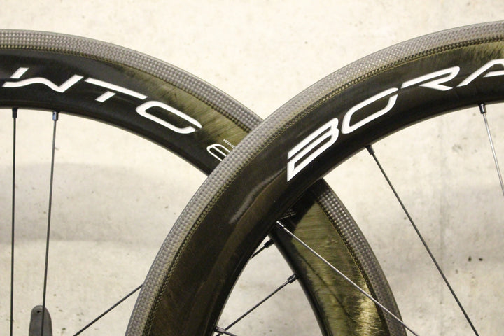 カンパニョーロ CAMPAGNOLO ボーラ BORA WTO 60 AC3 シマノ 11/12S カーボン チューブレス ホイールセット【福岡店】