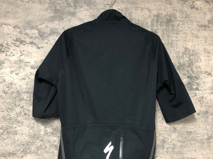 JV700 スペシャライズド SPECIALIZED SL PRO RAIN JERSEY SS MEN 半袖 サイクルジャージ 黒 M