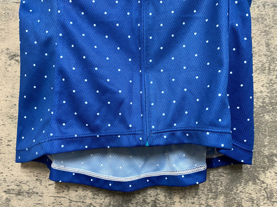 JO886 カペルミュール KAPELMUUR 半袖 サイクルジャージ ネイビー ドット 36 レディース