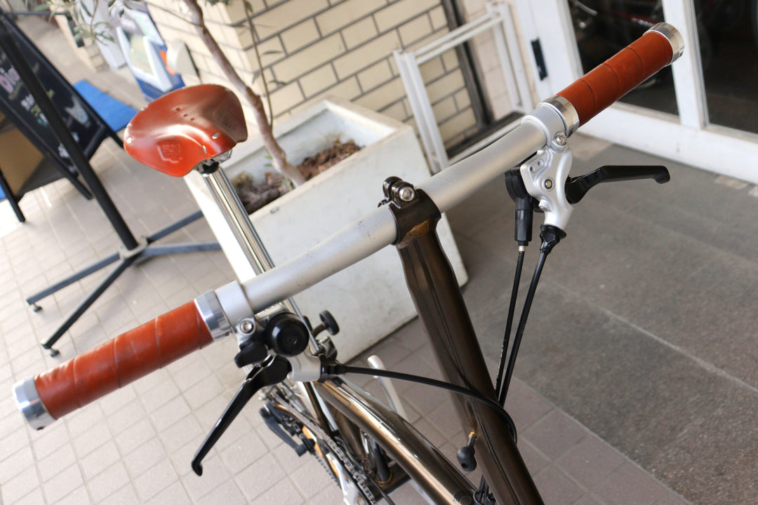 ブロンプトン BROMPTON C LINE URBAN LOW S2L 2022モデル RAWカラー ブラックラッカー ミニベロ 折り畳み 小径車 【横浜店】