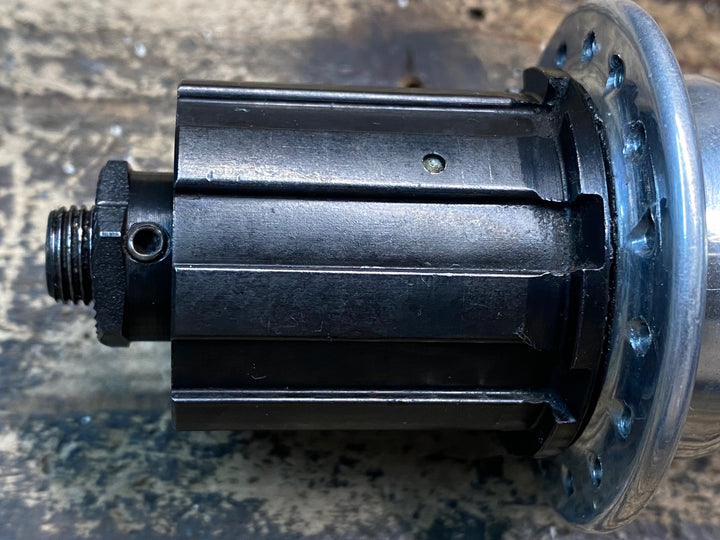JH344 カンパニョーロ CAMPAGNOLO レコード RECORD リアハブ 32H ※ベアリング固着