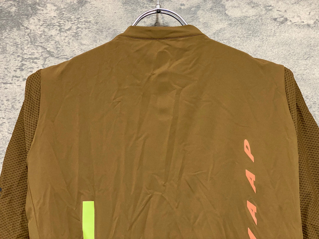 JT623 マープ MAAP PRO FIT JERSEY 半袖 サイクルジャージ カーキ L