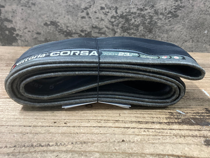KN609 ヴィットリア vittoria コルサ CORSA G+ クリンチャータイヤ 700x23C 2本セット