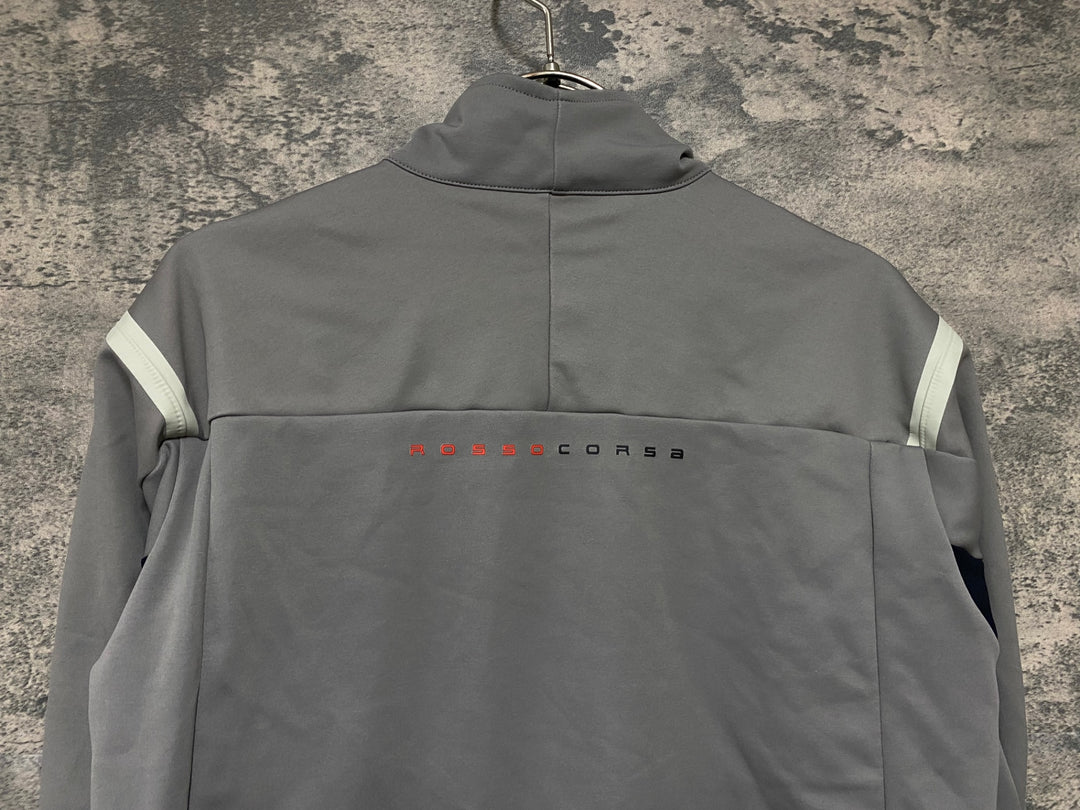 KB699 カステリ CASTELLI ROSSO CORSA Perfetto RoS 2 GORE-TEX Infinium Windstopper 長袖 サイクルジャケット シェル グレー M