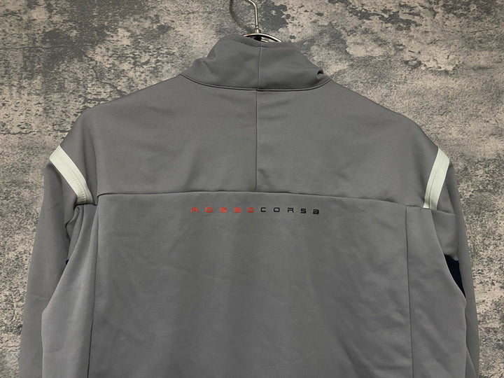 KB699 カステリ CASTELLI ROSSO CORSA Perfetto RoS 2 GORE-TEX Infinium Windstopper 長袖 サイクルジャケット シェル グレー M