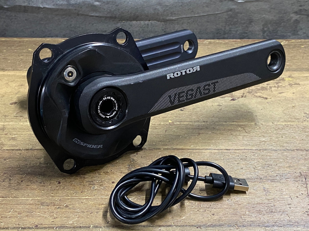 KP629 ローター ROTOR VEGAST 24 INSPIDER クランクアーム パワーメーター 165mm Φ24 動作確認済