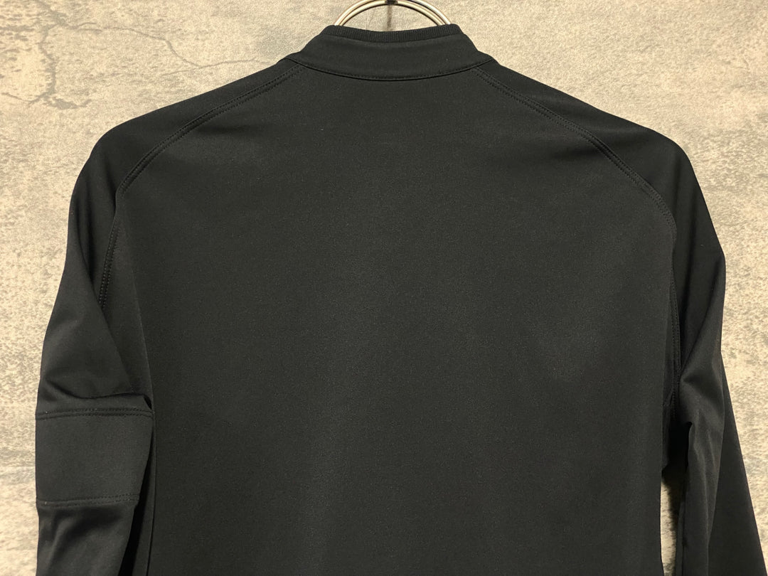 KM421 ラファ Rapha CORE LONG SLEEVE JERSEY 長袖 サイクルジャージ 黒 S 裏起毛