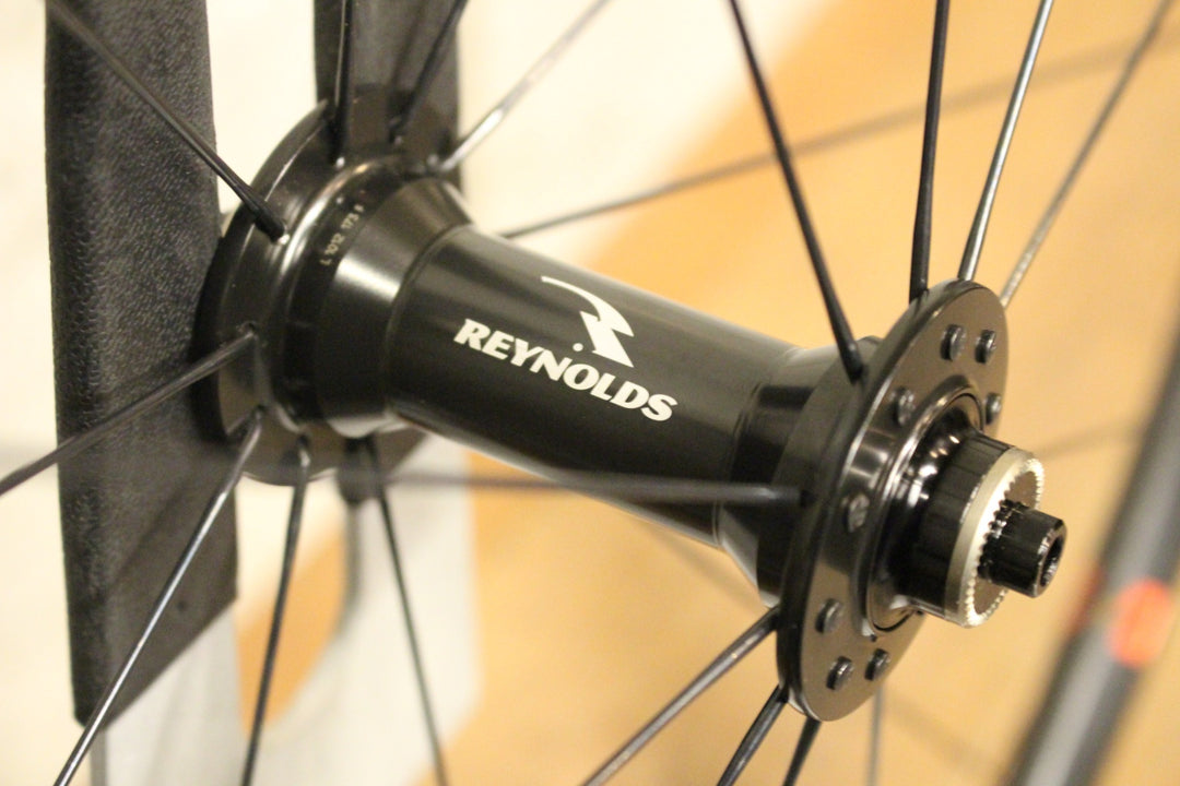 レイノルズ REYNOLDS KOM カーボン チューブラー ホイールセット シマノ10S 【福岡店】