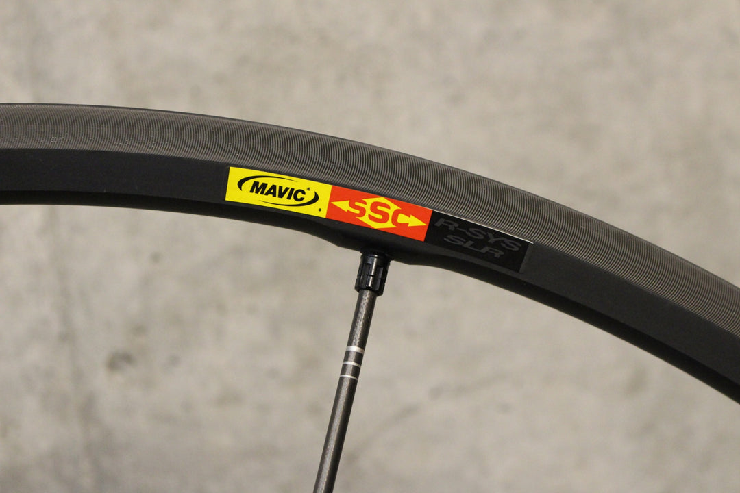 マヴィック MAVIC アールシス R-SYS SLR EXALITH アルミ クリンチャー ホイールセット シマノ 11S/12S 【福岡店】