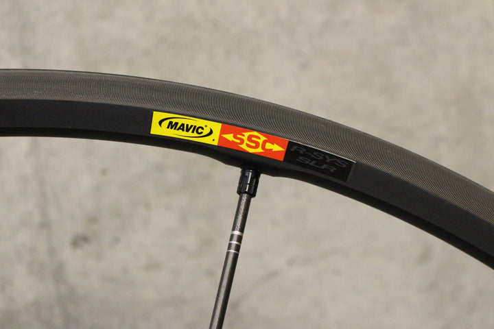 マヴィック MAVIC アールシス R-SYS SLR EXALITH アルミ クリンチャー ホイールセット シマノ 11S/12S 【福岡店】