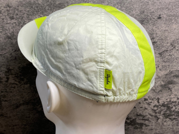 JH260 ラファ Rapha CAP サイクルキャップ 黄緑 M-L