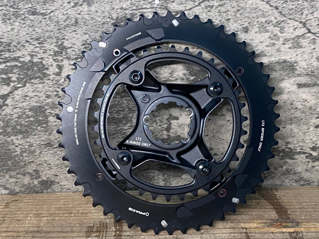 JR422 4iiii PRECISION PML100 プラクシスワークス PRAXIS WORKS ZAYANTE CARBON M30 クランクセット 165mm 50/34T