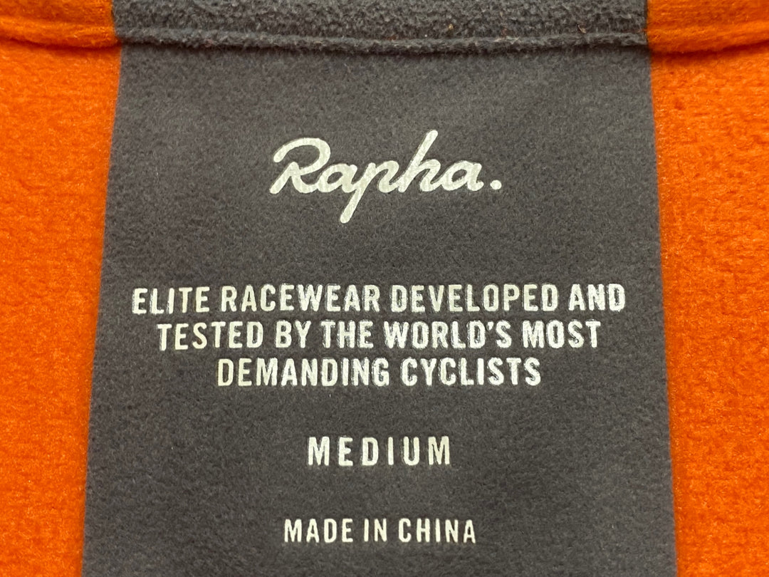 JP299 ラファ Rapha WOMEN'S PRO TEAM WINTER JACKET 長袖 サイクルジャケットオレンジ M 裏起毛 レディース