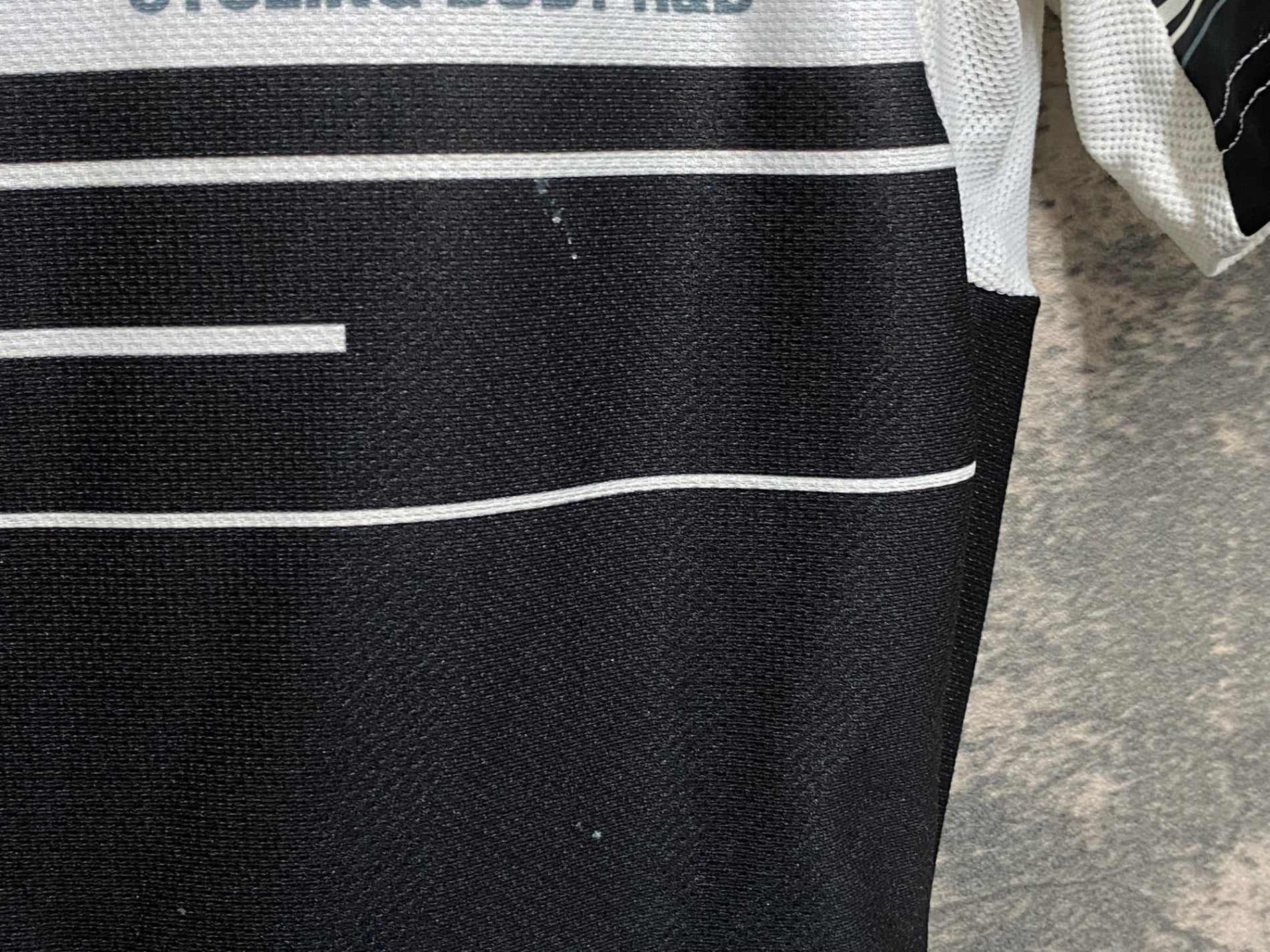 JS156 アソス ASSOS SIX DAYS 半袖 サイクルジャージ 白 黒 サイズ不明