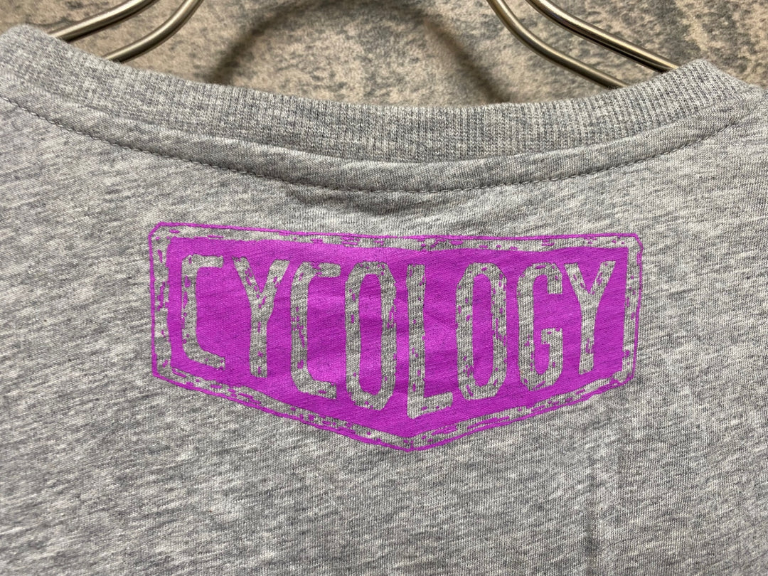 JS073 サイコロジー CYCOLOGY 半袖 Tシャツ グレー レディース M