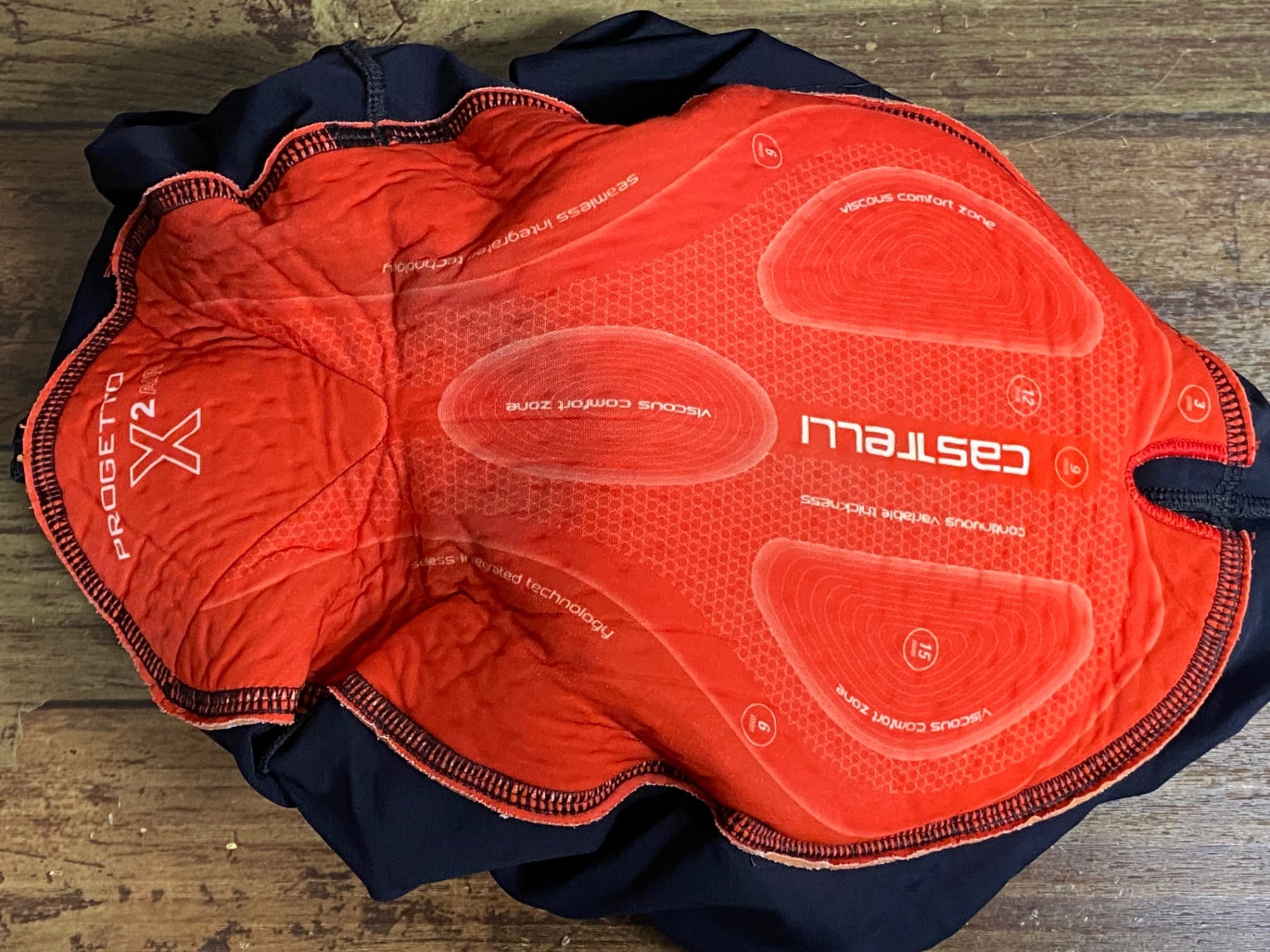 KB227 カステリ CASTELLI ロッソコルサ ROSSO CORSA PREMIO ビブ