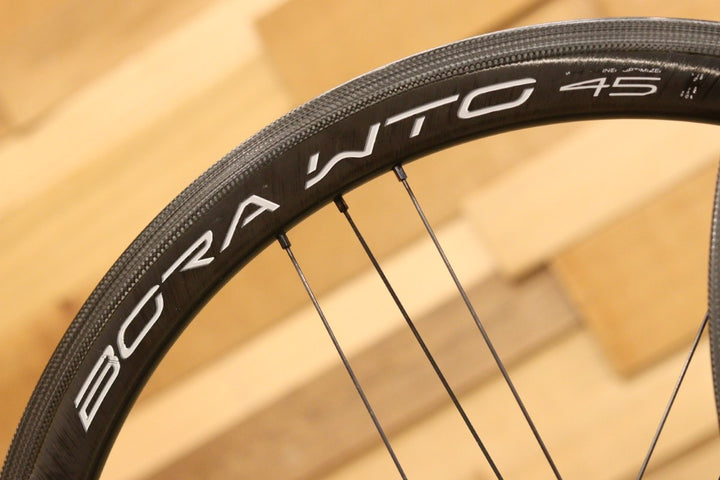 カンパニョーロ Campagnolo ボーラ BORA WTO 45 カーボン チューブレス ホイールセット シマノ11S/12S ワイドリム 19C 【立川店】