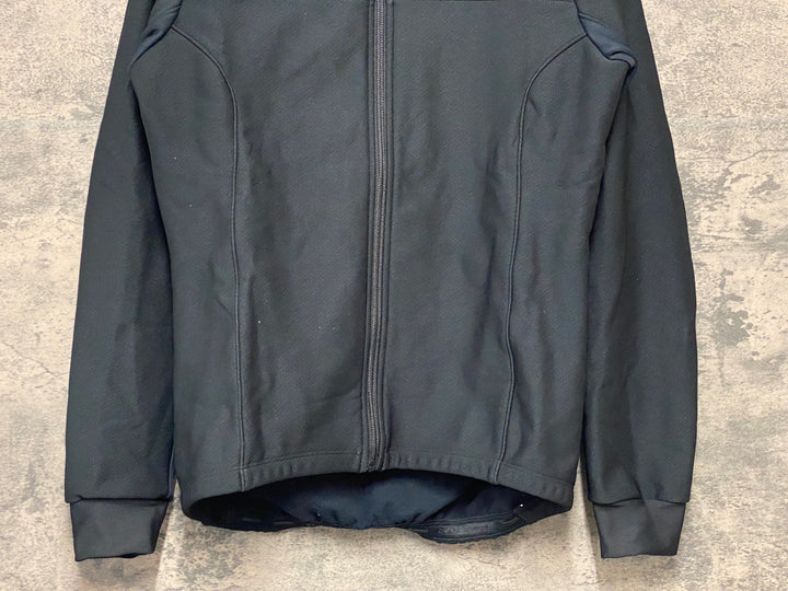 KJ829 パールイズミ PEARL iZUMi 長袖 サイクルジャケット 黒 MEN'S L 裏起毛 赤タグ