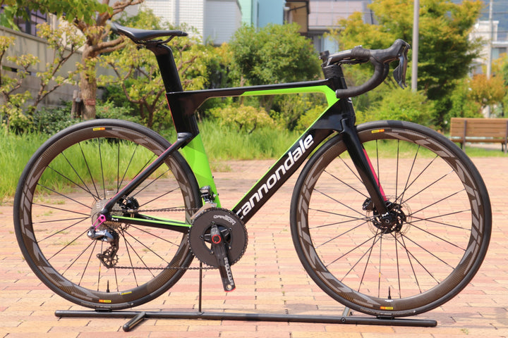 キャノンデール CANNONDALE システムシックス SYSTEMSIX HI-MOD 2019年モデル 56サイズ シマノ アルテグラ R8070MIX カーボン ロードバイク 【芦屋店】
