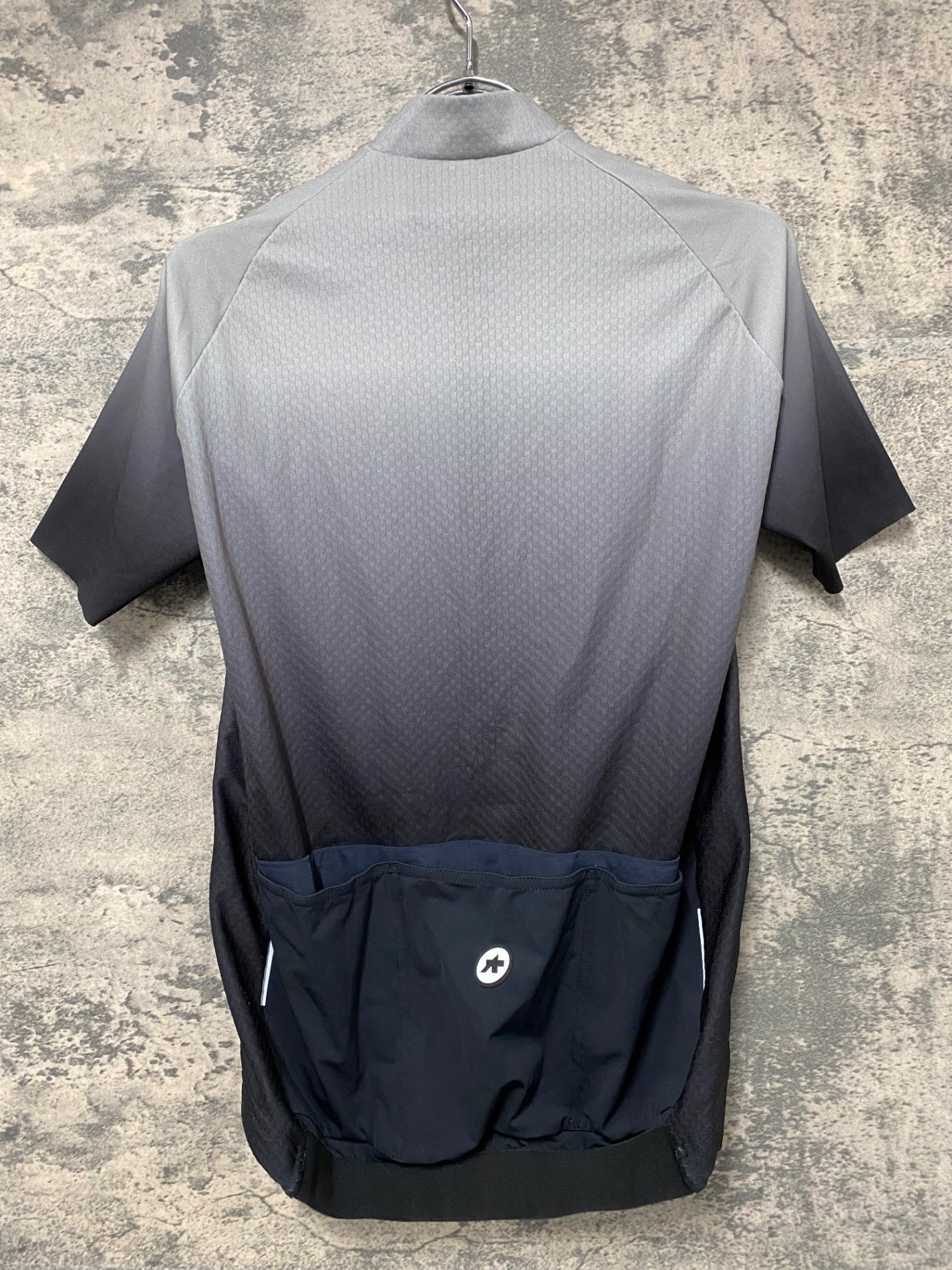 JI977 アソス assos FASTLANE GT 半袖 サイクルジャージ 黒グレー S
