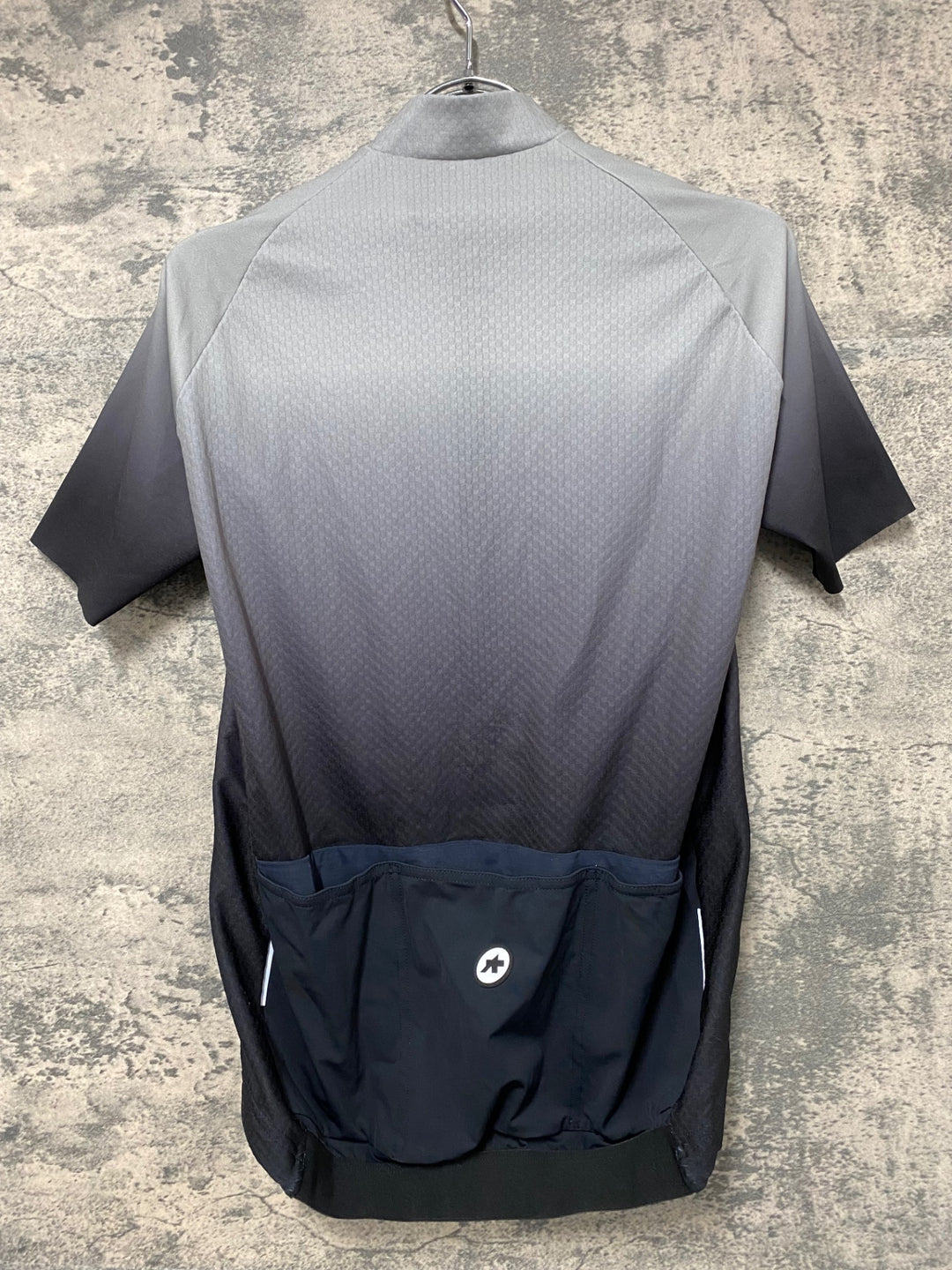 JI977 アソス assos FASTLANE GT 半袖 サイクルジャージ 黒グレー S